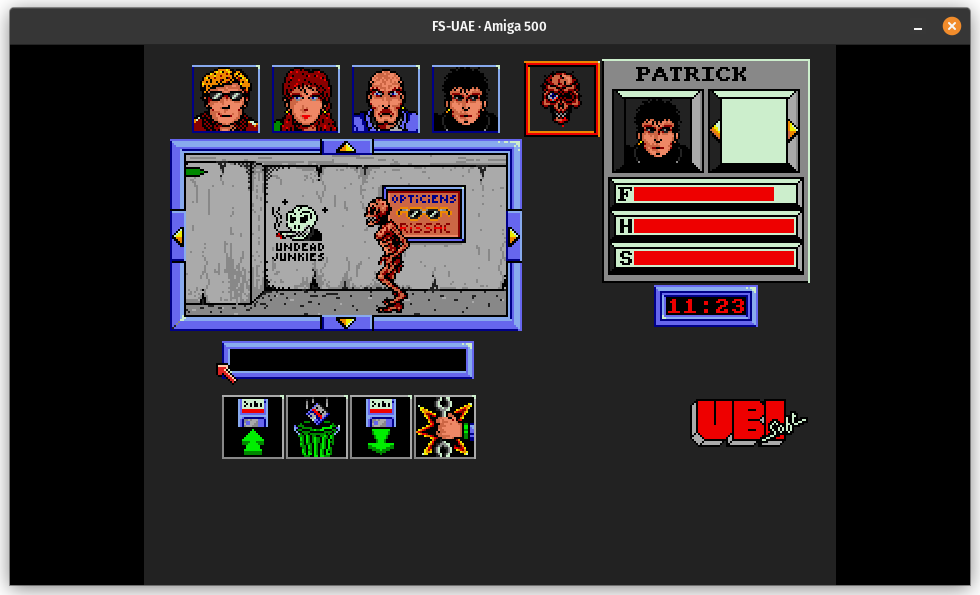 Zombi Amiga screenshot